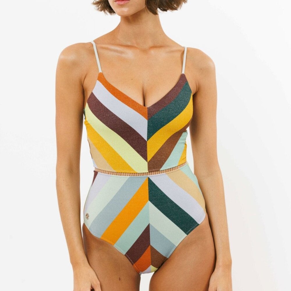 Biliblond - Arava 70S Stripes - size 8 but fits like a 6